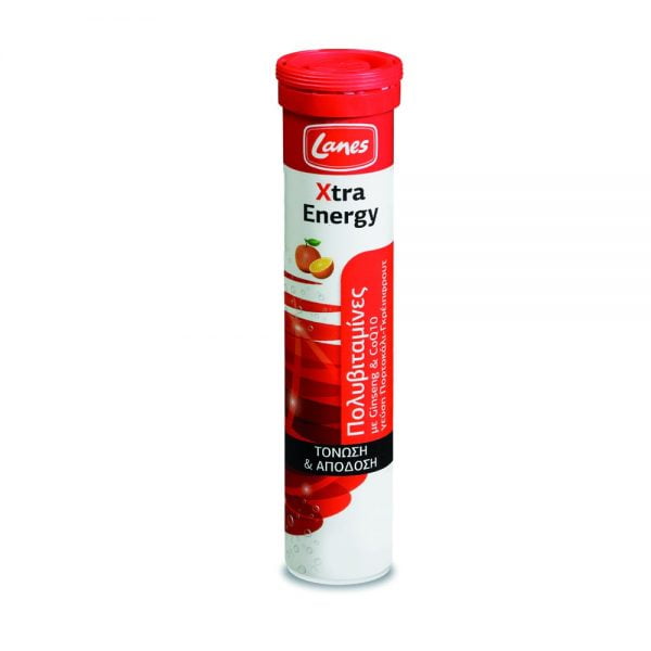 Lanes Xtra Energy Multivitamins 20 Effervescent Tablets