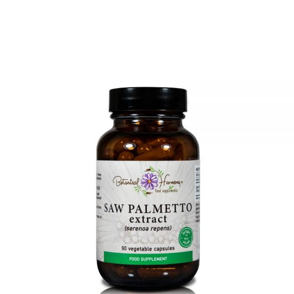 Botanical Harmony Saw Palmetto Extract (Serenoa Repens) 450mg 90 Vegetable Capsules