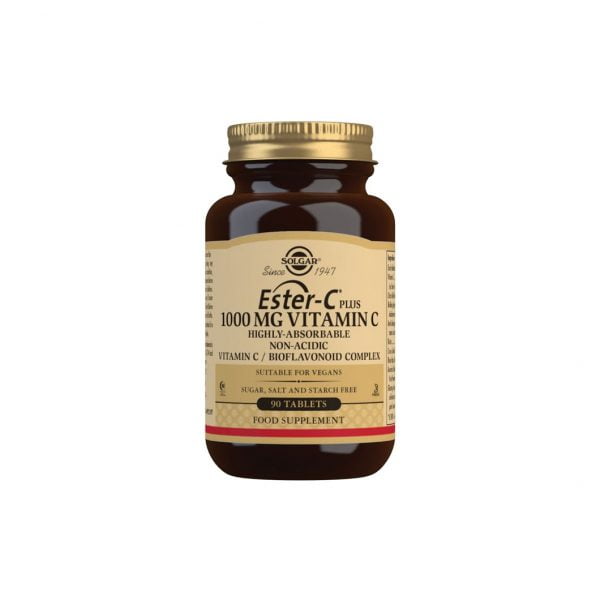 Solgar Ester-C Plus 1000mg Vitamin C 90 Tablets