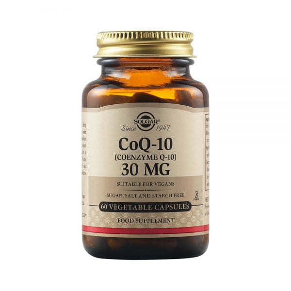 Solgar CoQ-10 30mg 60 Vegetable Capsules
