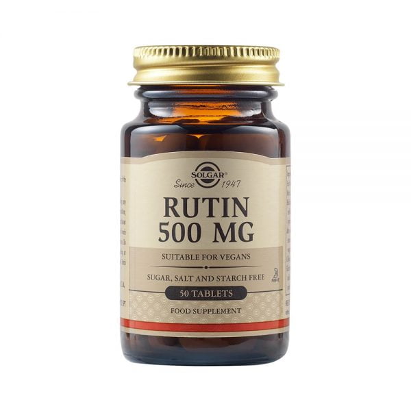Solgar Rutin 500mg 50 Tablets