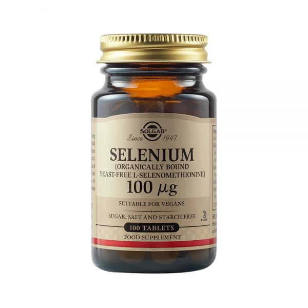 Solgar Selenium 100μg 100 Tablets