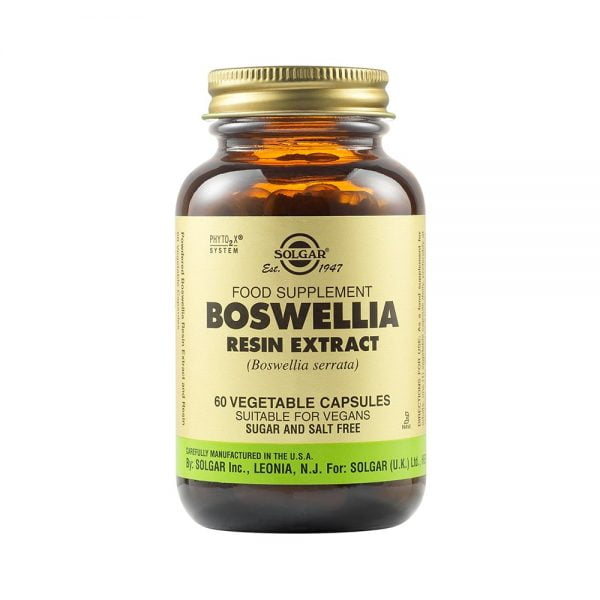 Solgar Boswellia Resin Extract 60 Vegetable Capsules