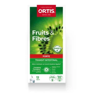 Ortis Fruits & Fibres Forte Intestinal Transit 12 Sticks