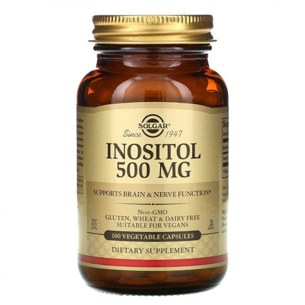 Solgar Inositol 500mg 50 Vegetable Capsules