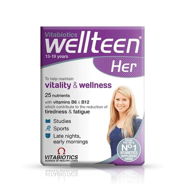 Vitabiotics Wellteen 13-19 Her 30 Tablets
