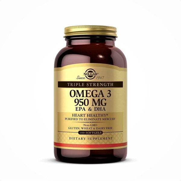Solgar Omega-3 Triple Strength 50 Softgels