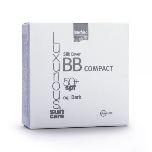 Intermed Luxurious Sun Care Silk Cover BB Compact SPF50+ 04 Dark