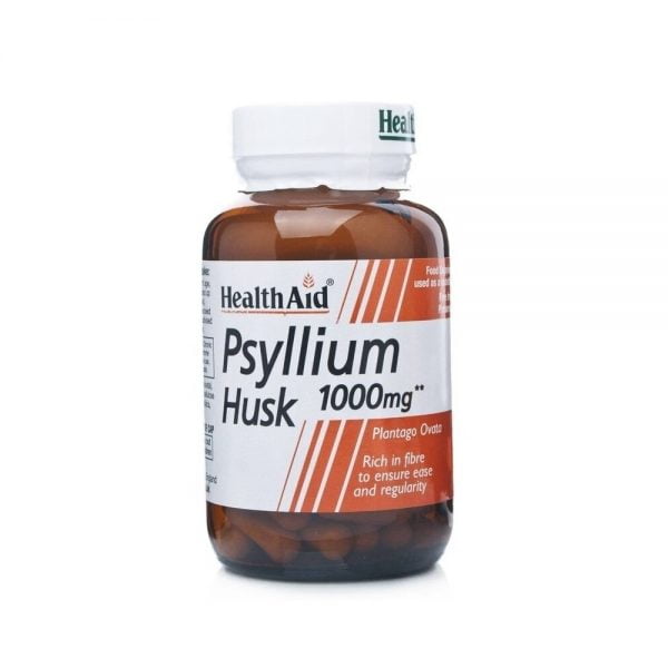 Health Aid Psullium Husk 1000mg 60 Capsules