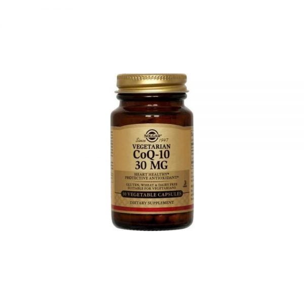 Solgar CoQ-10 30mg 30 Vegetable Capsules