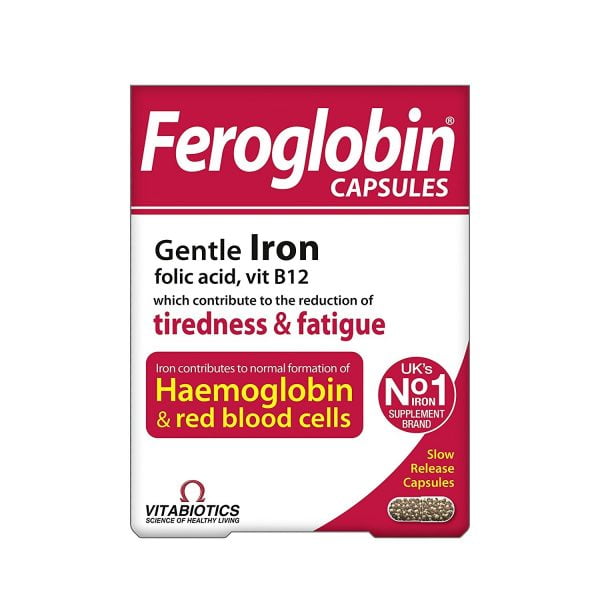 Vitabiotics Feroglobin Slow Release 30 Capsules