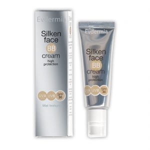 Evdermia Silken Face BB Cream High Protection UVA UVB SPF30 Mat Texture 50ml