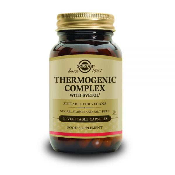 Solgar Thermogenic Complex With Svetol 60 Vegetable Capsules