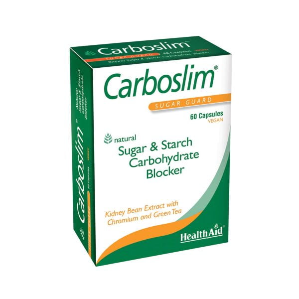 Health Aid Carboslim Sugar Guard 60 Vegan Capsules