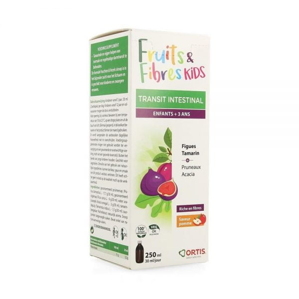 Ortis Fruits & Fibres Kids Intestinal Transit Kids 3+ 250ml