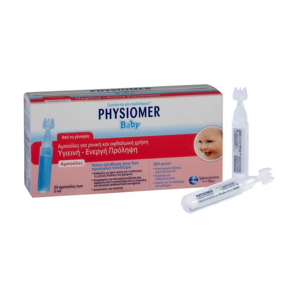 Physiomer Baby Single Doses For Nasal 30 Pcs