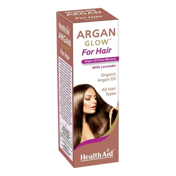 Health Aid Argan Glow For Hair 125ml