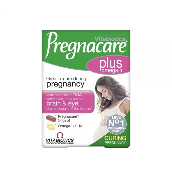 Vitabiotics Pregnacare Plus Omega-3 Dual Pack 56 Tablets/Capsules
