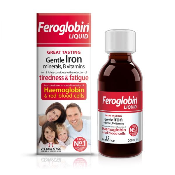 Vitabiotics Feroglobin Liquid 200ml