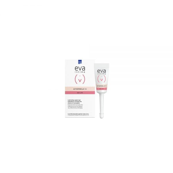 Intermed Eva Intima Actisperm pH 7.2 6 Pre-Filled Disposable Applicator Tubes Of 5ml Each