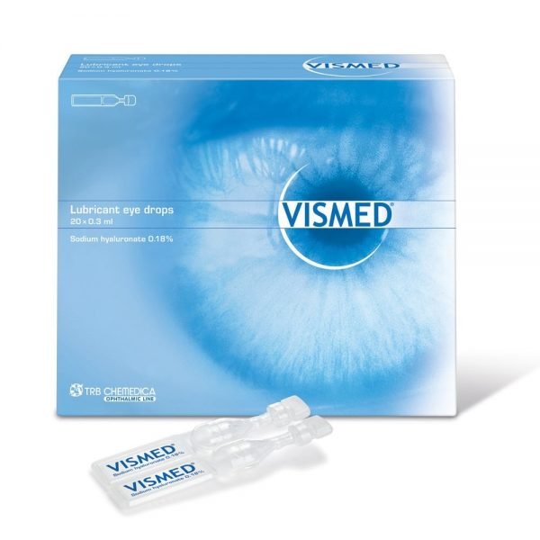 Vismed Sodium Hyaluronate 0.18% 20 Ampules Of 0.3ml Each