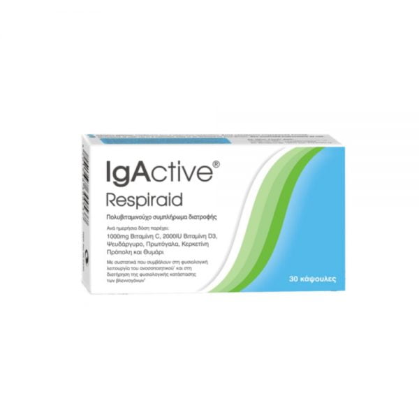 IgActive Respiraid 30 Capsules