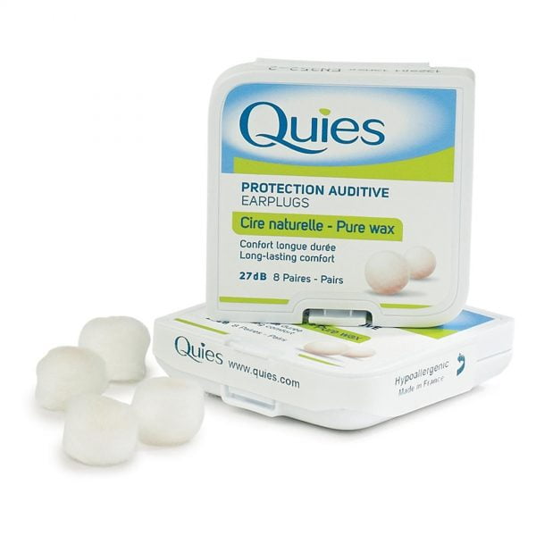 Quies Pure Wax Long-Lasting Comfort 8 Pairs