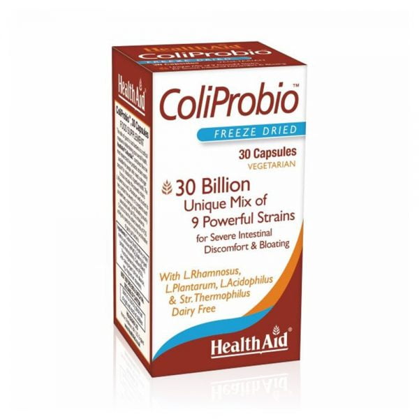 Health Aid ColiProbio 30 Vegetarian Capsules