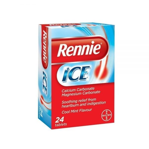 Bayer Rennie Ice 24 Chewable Tablets