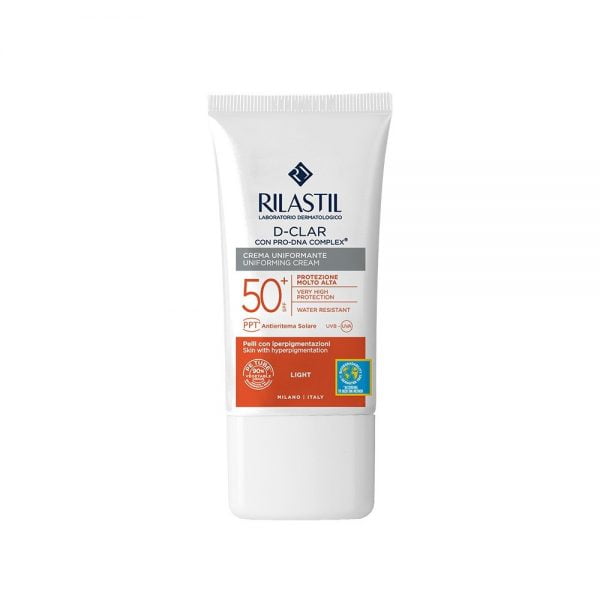 Rilastil D-Clar Uniforming Cream SPF50+ Light 40ml