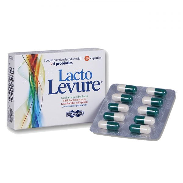 Uni-Pharma Lacto Levure 10 Capsules
