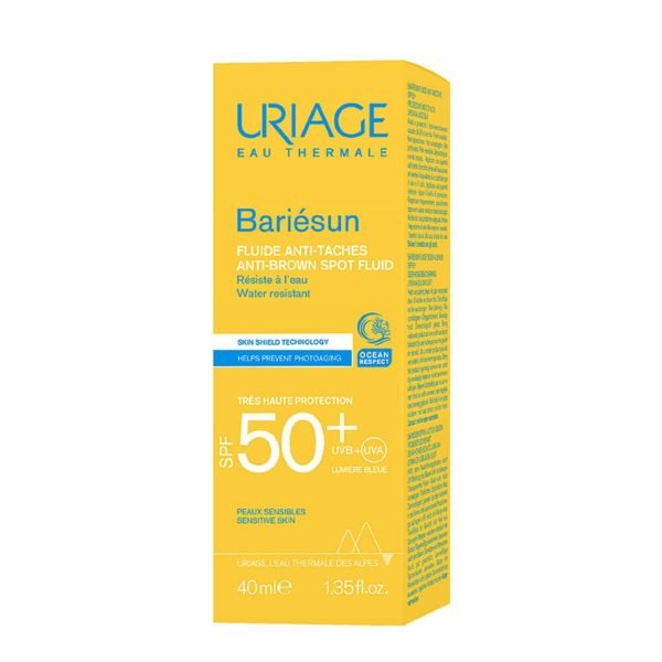Uriage Bariesun Skin Shield Technology Anti-Brown Spot Fluid UVA+UVB SPF50+ 40ml