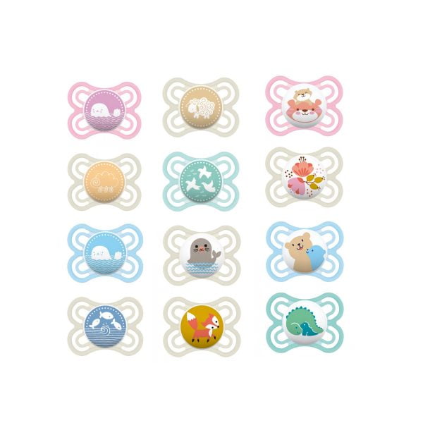 MAM Perfect Silicone Pacifier 2-6 Months 2Pcs