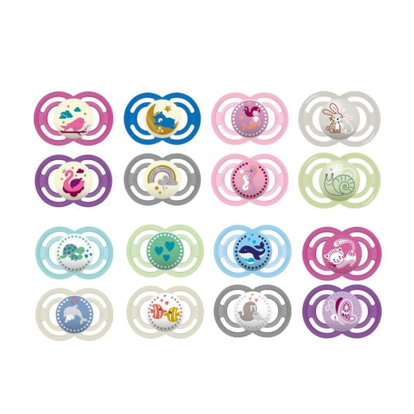 MAM Perfect Silicone Pacifier 6+ Months 2Pcs