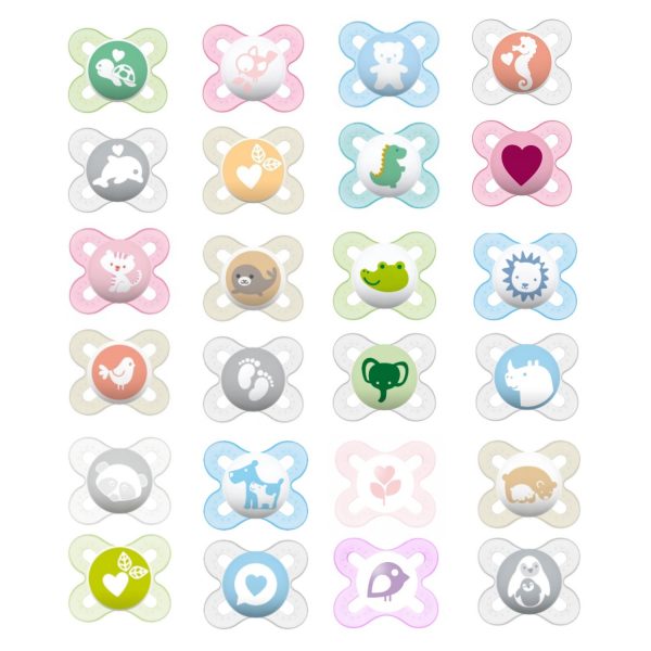 MAM Start Silicone Pacifier 0-2 Months 2Pcs