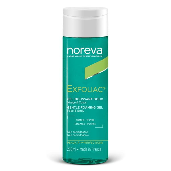 Noreva Exfoliac Gentle Foaming Gel Face & Body 200ml