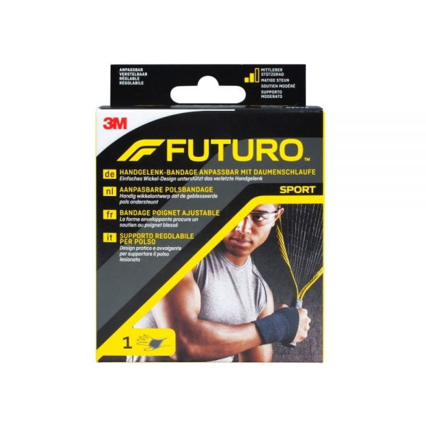 3M Futuro Sport Adjustable Wrist Bandage Moderate Support 09033