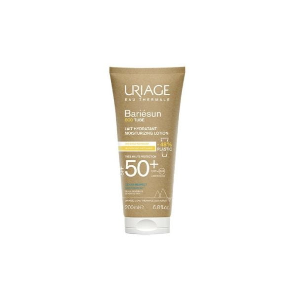 Uriage Bariesun Eco Tube Moisturizing Lotion Water Resistant UVA+UVB SPF50+ 200ml