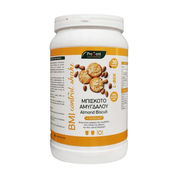 PreVent BMI Control Shake Almond Biscuit + Chromax 600g