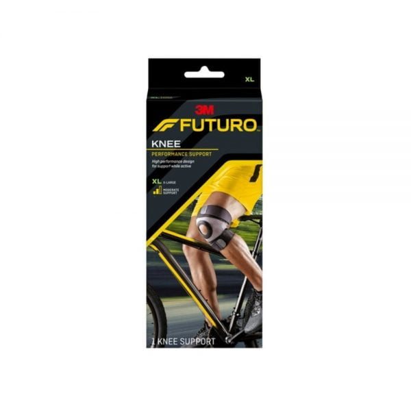 3M Futuro Sport Moisture Control Knee Support XLarge Moderate Support 45699