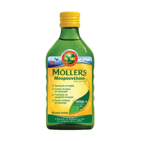 Möller's Cod Liver Oil Natural Flavour 250ml