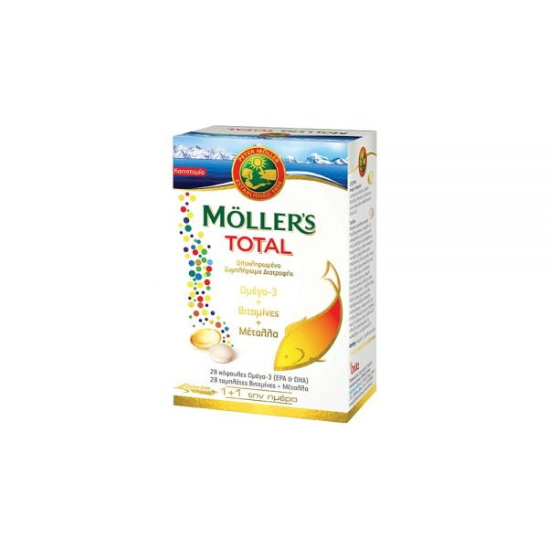 Möller's Total 28 Capsules + 28 Tablets