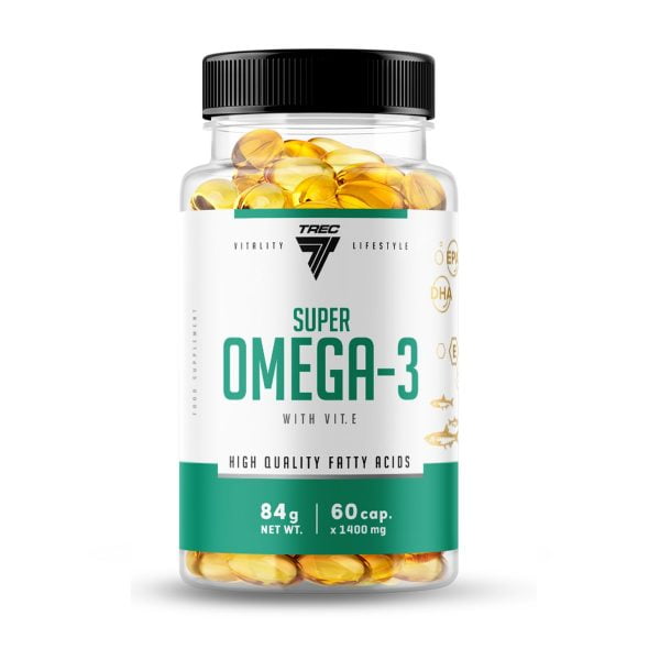 Trec Nutrition Super Omega-3 With Vitamin E 60 Caps
