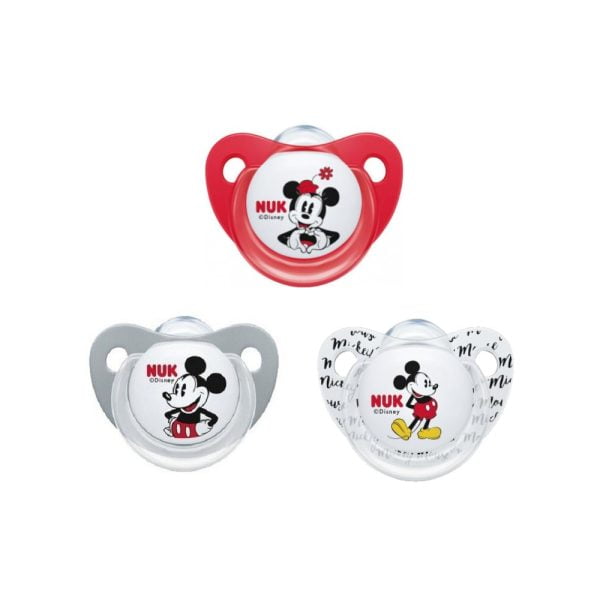 NUK Trendline Orthodontic Pacifier Disney Mickey Mouse 0-6 Months