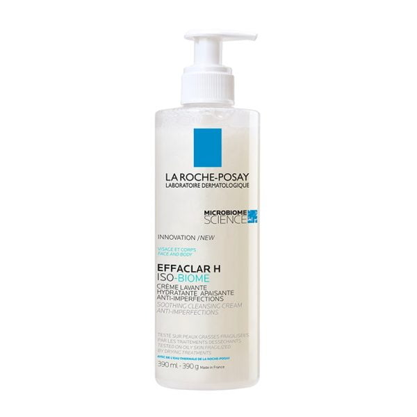 La Roche-Posay Effaclar H Iso Biome Soothing Cleansing Cream 390ml