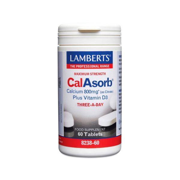Lamberts CalAsorb Calcium Citrate 60 Tablets