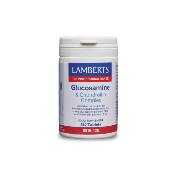 Lamberts Glucosamine & Chondroitin Complex 120 Tablets