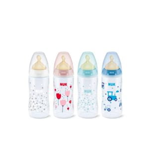 NUK First Choice+ Temperature Control Bottle Latex Teat M 0-6 Months 300ml