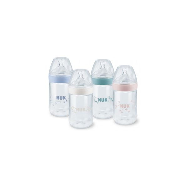 NUK Nature Sense Bottle Silicone Teat M 6-18 Months 260ml