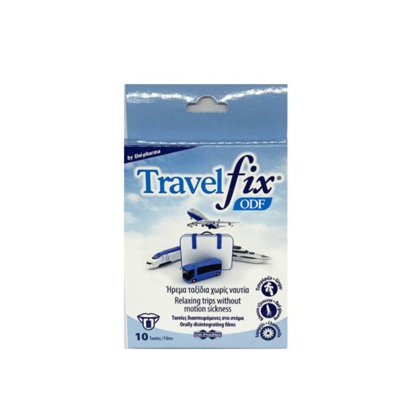 UniPharma Travel Fix ODF 10 Orally Disintegrating Films